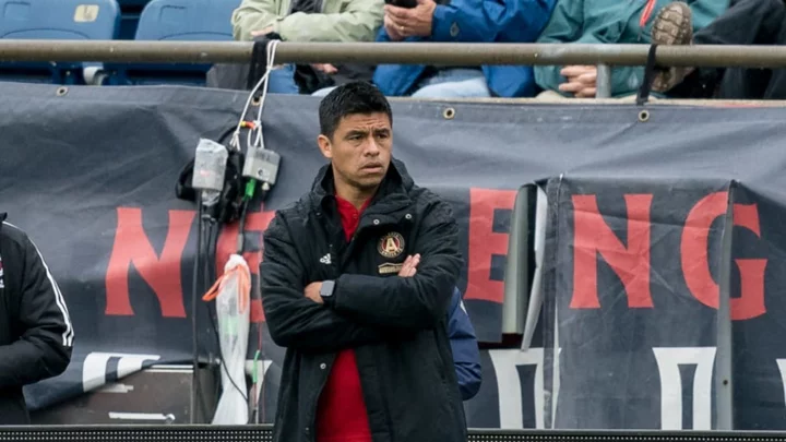 Gonzalo Pineda challenges Atlanta United players ahead of game one vs Columbus Crew