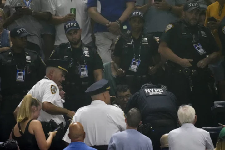 US Open climate protest spurs tournament to add more undercover police officers
