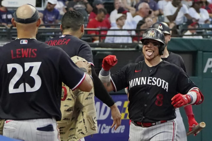 Solano hits 3-run triple, Twins do late damage, beat Guardians 8-3 to open 7-game lead in AL Central