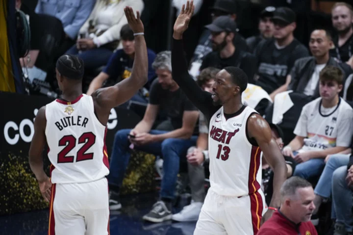 Heat dominate Nuggets in 4th quarter of NBA Finals again, and this time get the win
