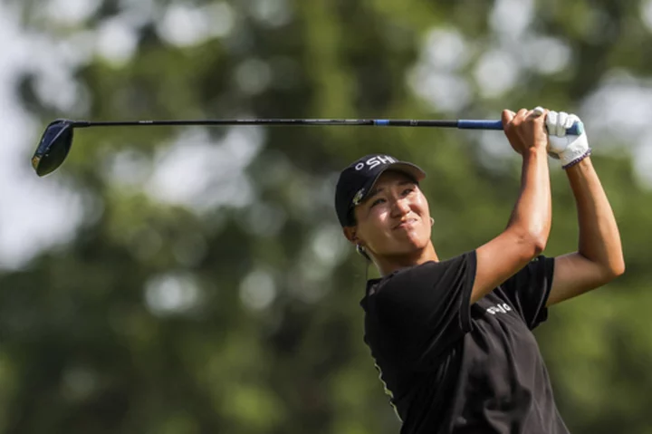 Annie Park leads the Dana Open, with US Women's Open champion Allisen Corpuz tied for second