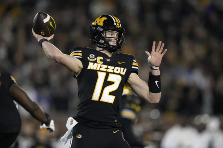 Cook drives No. 11 Missouri to winning field goal with 5 seconds left for 33-31 victory over Florida