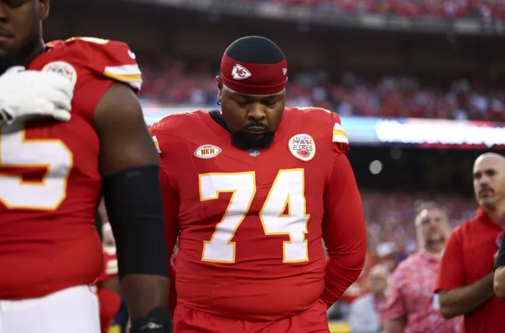 Patrick Mahomes, Andy Reid go to bat for Jawaan Taylor with refs nitpicking