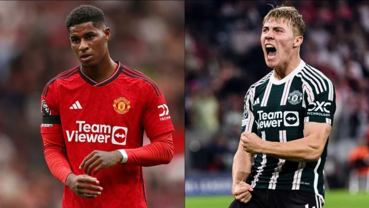 Marcus Rashford reveals how he has built Rasmus Hojlund relationship