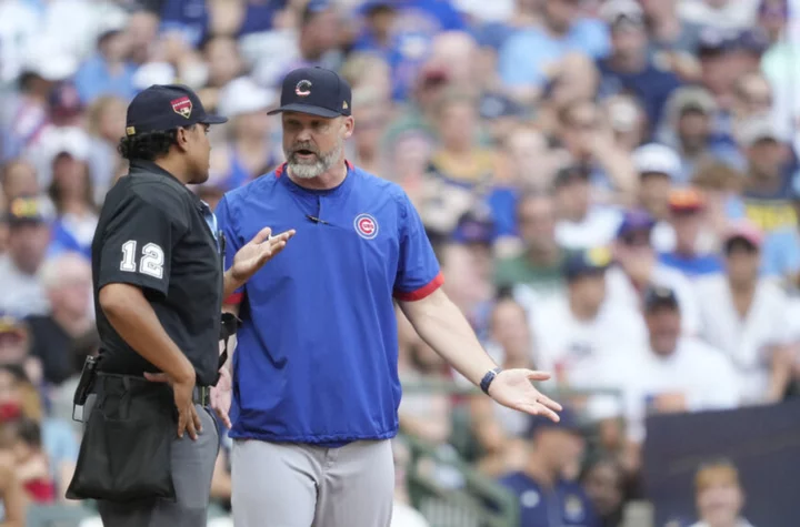 Cubs manager David Ross goes on NSFW rant over Brewers closing roof