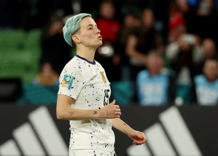 Soccer-Megan Rapinoe's World Cup career comes to tearful end