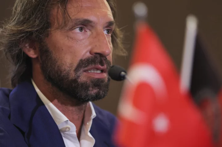 Andrea Pirlo returns to Italy to coach Sampdoria in Serie B after a season in Turkey