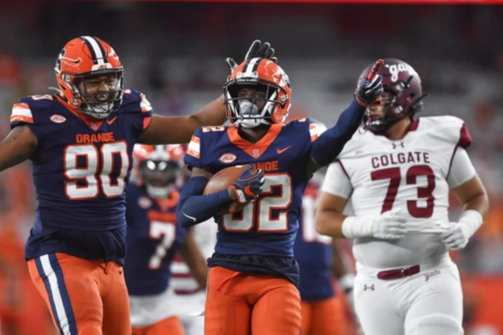 Orange coming off rout of Colgate to host Mid-American Conference's Western Michigan