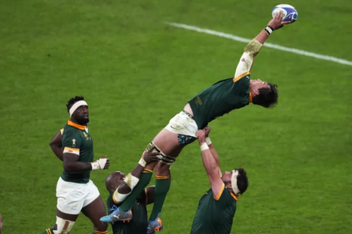 South Africa and England meet again at the Rugby World Cup in rematch of 2019 final