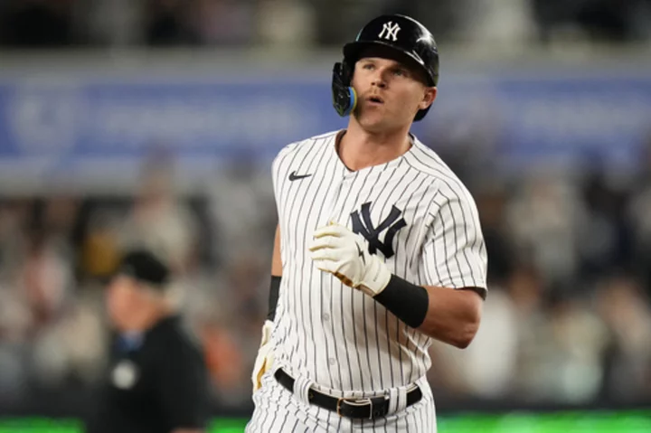 Outfielder Jake Bauers traded to Brewers by Yankees