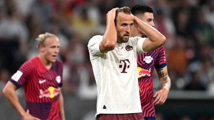 The role Harry Kane played as Bayern Munich lose German Super Cup