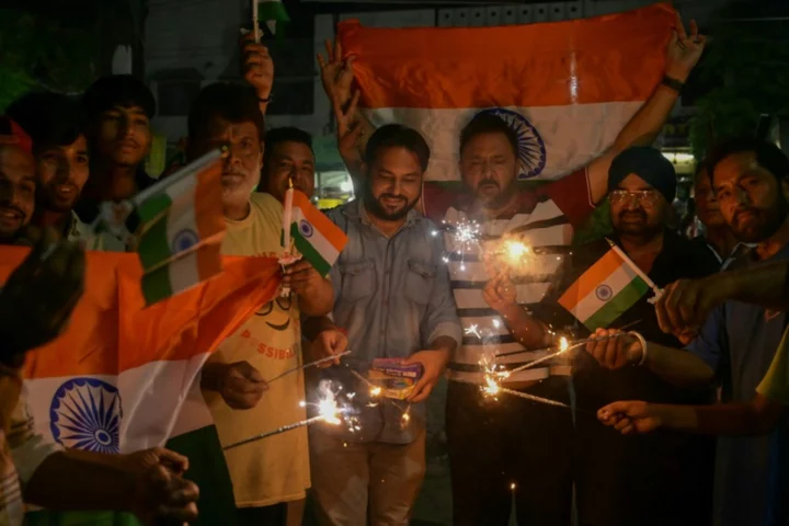 India celebrates World Cup 'booster shot' after Sri Lanka 'battered'