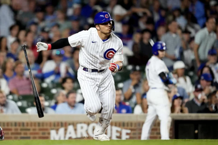 Seiya Suzuki has homer, 4 hits as Cubs pour it on late to rout Nationals 17-3