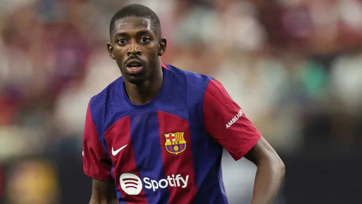 Barcelona provide update on Ousmane Dembele's proposed PSG move